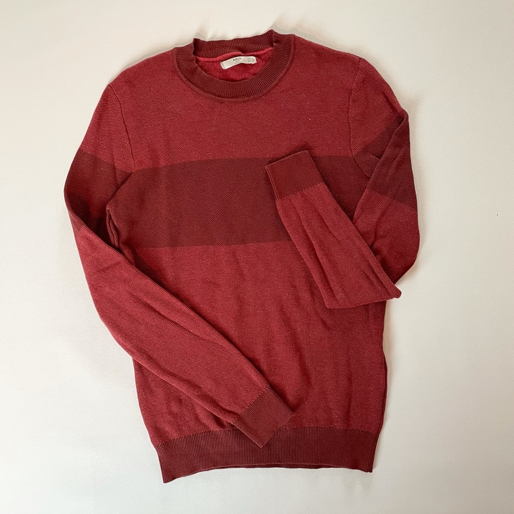 Men’s Casual Red Sweater